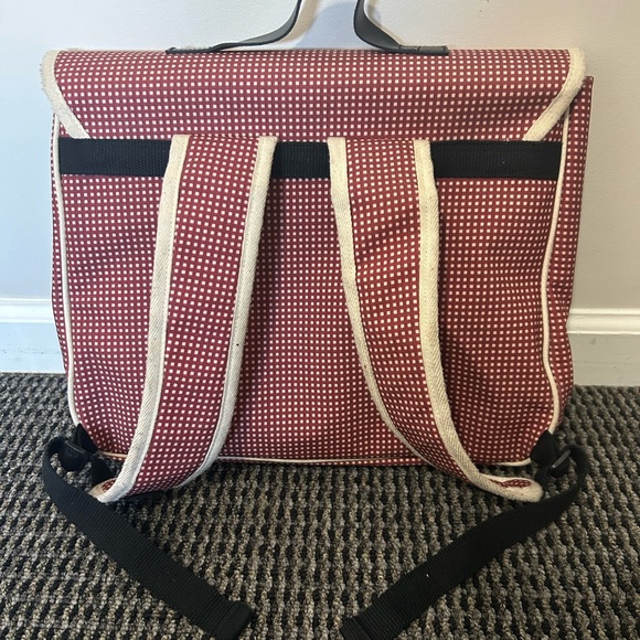 Zara Gingham Backpack - Picture 3 of 4